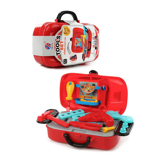 Kids Tool Set in Carry Case | Pretend Play Toolbox with Toy Tools South Africa