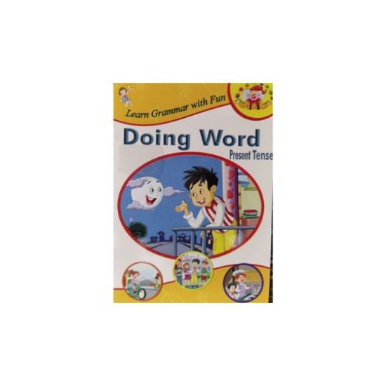 Learn Grammar with Fun: Doing Word (Present Tense) Book for Kids