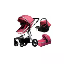 Lubbeez 5119 3-in-1 Baby Pram, Stroller & Car Seat