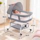 Lunu Bebe Multi-Purpose Baby Bassinet with Canopy & Storage