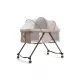 Lunu Bebe Baby Bassinet with Canopy & Wheels