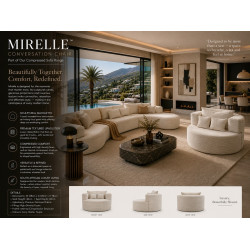 Mirelle Conversation Chair