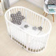 Multifunctional Convertible Baby Crib & Toddler Bed