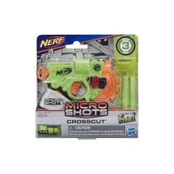 Nerf MicroShots Crosscut Foam Dart Blaster