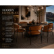 Novara Luxury Dining Chair | Premium PU Upholstered Dining Chair