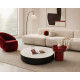 Odessa Round Marble Coffee Table Set