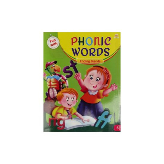 Phonic Words Ending Blends | Early Learning Phonics Book South Africa