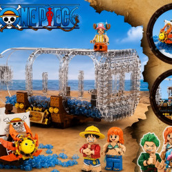 Pirate Treasure Ship Building Block Set – 612 Pieces
