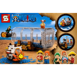 Pirate Treasure Ship Building Block Set – 612 Pieces