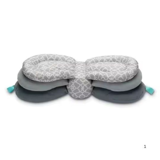 Plush Adjustable Nursing Pillow | 3-Level Breastfeeding Support Cushion