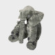 Ellie Elephant Baby Pillow | Plush Baby Comfort Pillow & Soft Toy