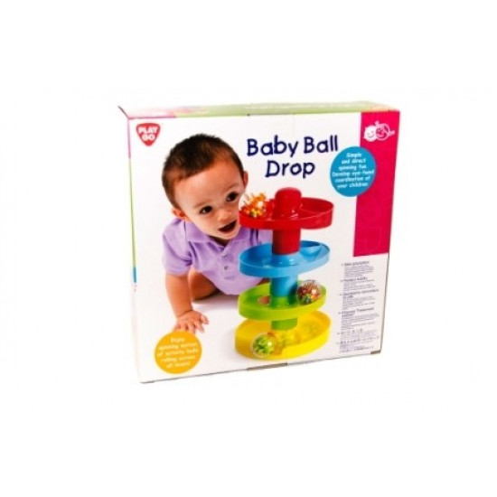 PlayGo Busy Ball Tower | Colourful Ball Drop Activity Toy for Babies & Toddlers