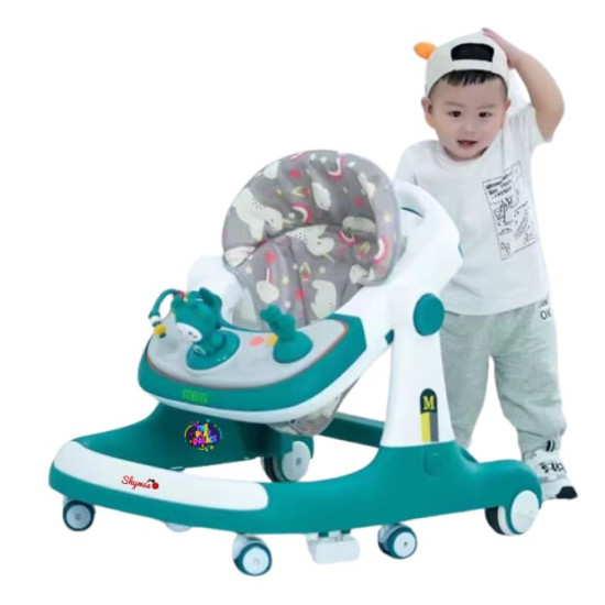 Rabbit Multifunctional Baby Walker with Music & Activity Tray