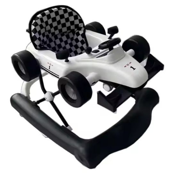 Racing Car Baby Walker with Activity Tray