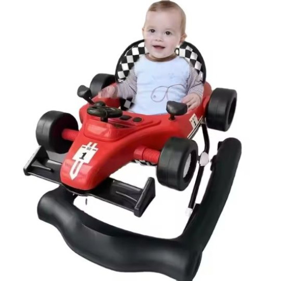 Racing Car Baby Walker with Activity Tray