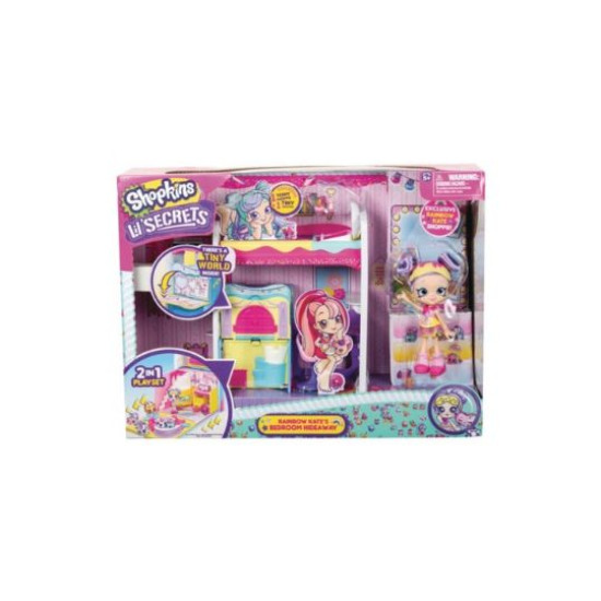 Shopkins Rainbow Kate's Bedroom Hideaway Playset | Shopkins Bedroom Playset | The Play Palace South Africa