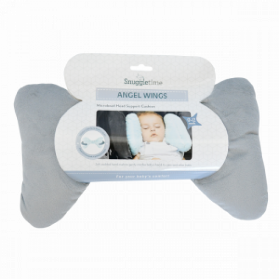 Snuggletime Angel Wings Baby Neck Cushion | Infant Travel Head Support Pillow | South Africa