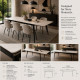 Tivoli Luxury Extendable Dining Table | Modern Sintered Stone Dining Table | Premium Dining Furniture South Africa