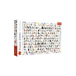 Trefl Puzzle 208 Cats 1000 Piece Jigsaw Puzzle