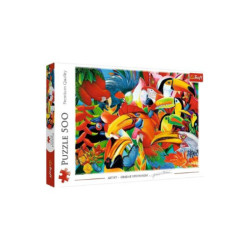 Trefl Colorful Birds 500 Piece Jigsaw Puzzle