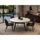 Trento Extendable Round Dining Table