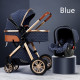 Valentina 3-in-1 Baby Stroller Travel System with Bassinet & Car Seat
