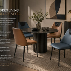 Verona Contemporary Upholstered Dining Chair | Luxury Dining Chai