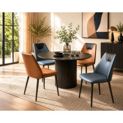 Verona Contemporary Upholstered Dining Chair | Luxury Dining Chai