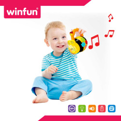 Interactive Light-Up Baby Flashlight Toy | Winfun Busy Bee Musical Toy
