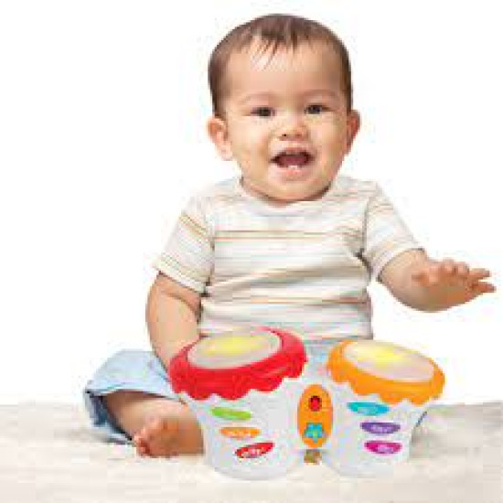 Winfun Musical Baby Bongo Drum | Interactive Learning Music Toy