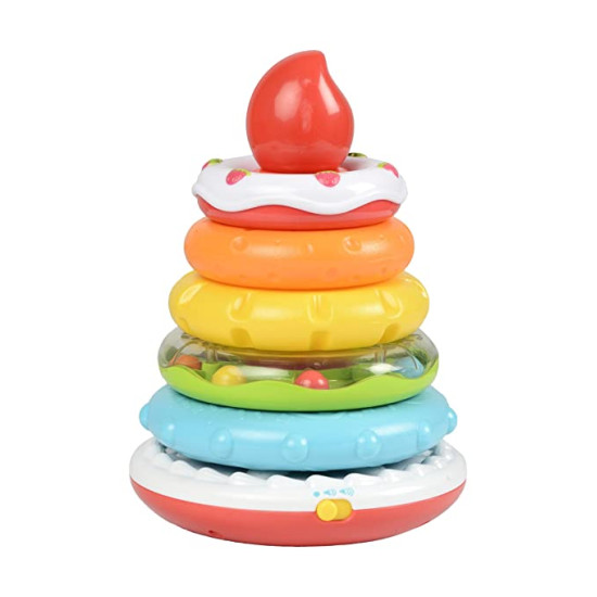 Winfun Sweet Cake Ring Stacker | Interactive Baby Stacking Toy
