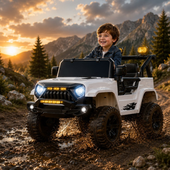 WN 158 Jeep Styled 12V Ride On Car