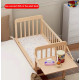 4-in-1 Multifunctional Wooden Baby Cot & Bedside Crib