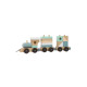 Wooden Block Train Toy for Toddlers | Montessori Educational Wooden Train