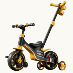 XBL 3-in-1 Toddler Trike Stroller with Parent Push Handle
