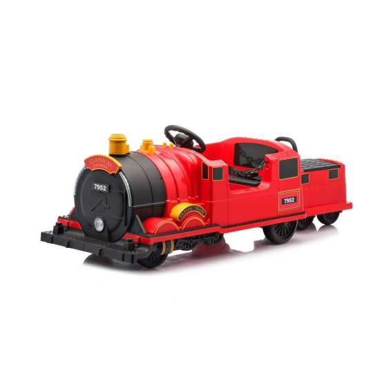 XGZ 800 12V Kids Ride-On Train with Remote Control & Music Player